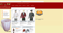 Desktop Screenshot of c-muniforms.com